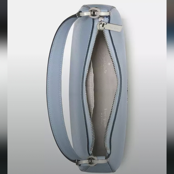 Kate Spade-Paige Hobo Crossbody Bag (Muted Blue 🩵) - Picture 4 of 7